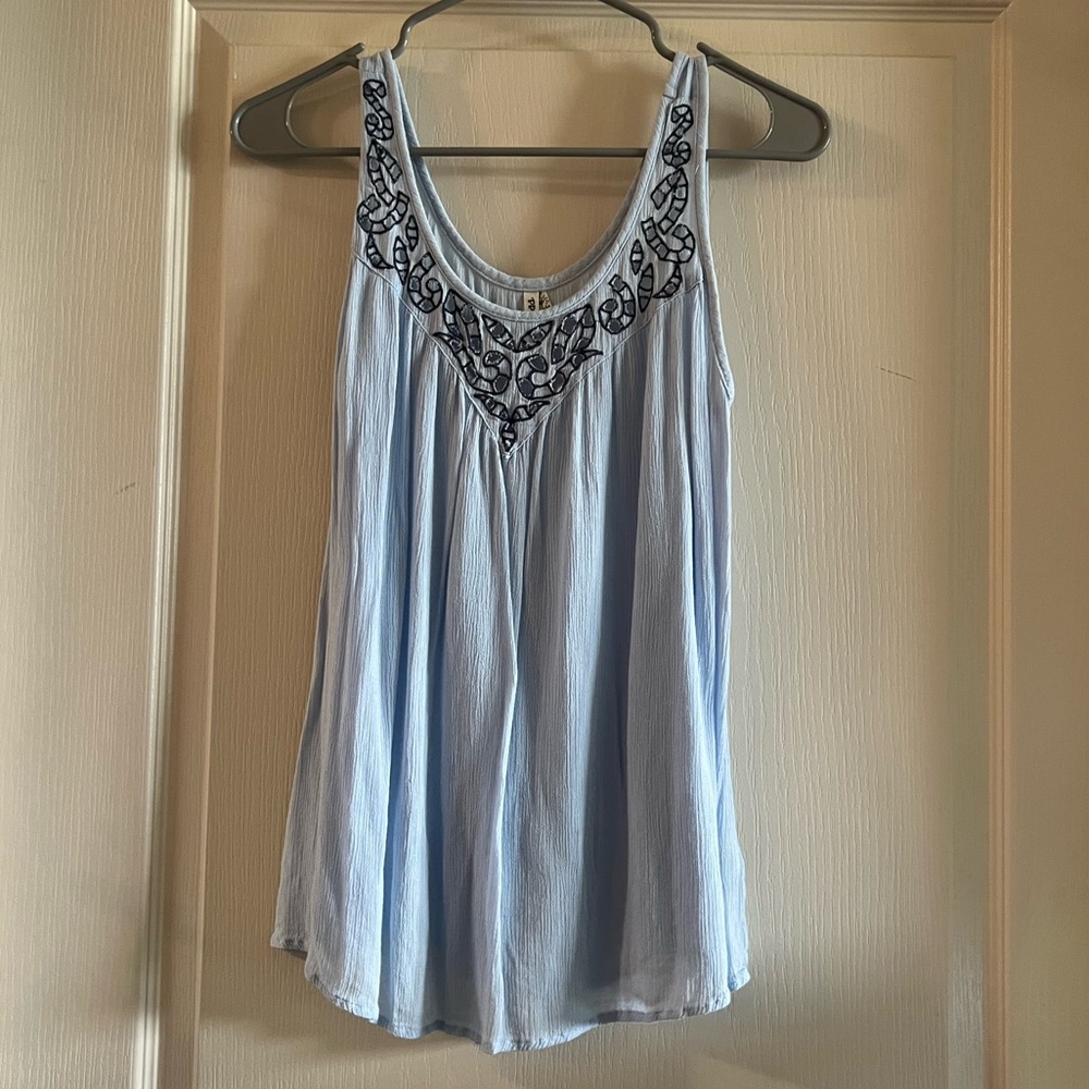 Blue blouse